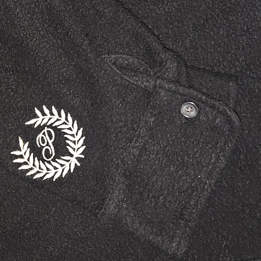 Victoria's Secret Pink Fleece Black Shacket XL - Picture 8 of 13